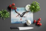 Black Skimmer Glass Cutting Board Decorative Tempered Glass Kitchen Cutting and Serving Board Large Size Chopping Board